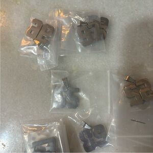 New sterling Silver Number Pendant Charms